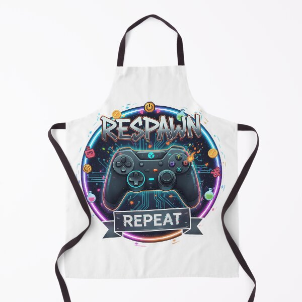 Item preview, Respawn and Repeat Gamer Controller designed and sold by TajSprinklz.