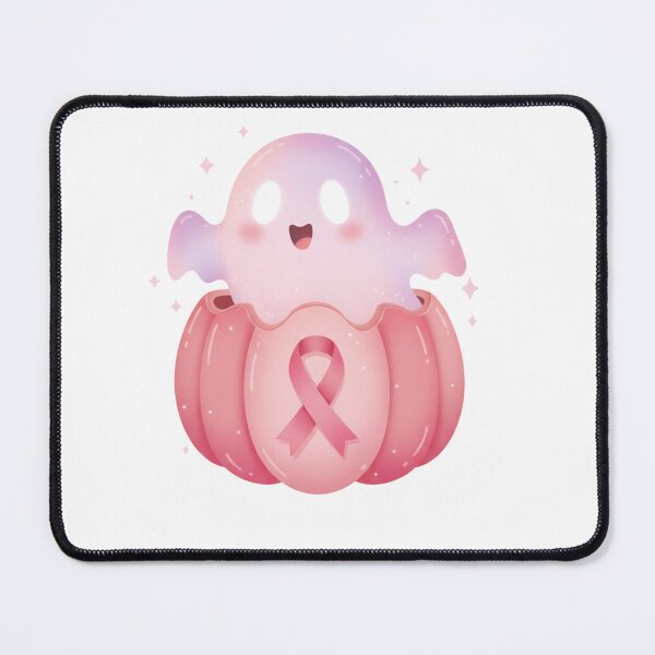 Item preview, Pink Pumpkin Ghost – Halloween Breast Cancer Awareness Design, Spooky Support Shirt, Pink October Gift designed and sold by Infinirish.