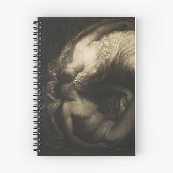 Item preview, Diana, the Roman goddess of the hunt and the moon, falls in love with the mortal shepherd Endymion by Sir Frank Short designed and sold by Jéanpaul  Ferro.