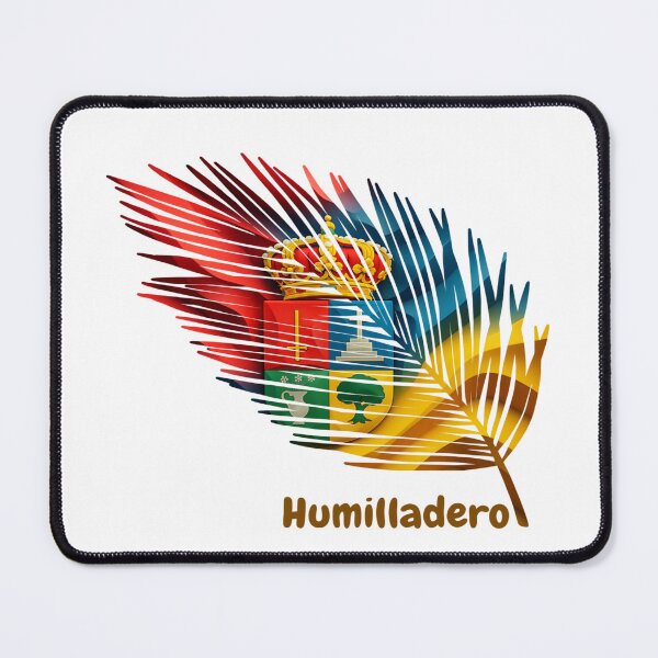 Item preview, Abstract Flag of Humilladero – Feather Shape Design designed and sold by ArteJorge48.