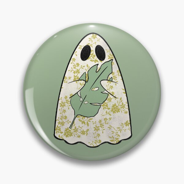 Item preview, Ghost August With Green Leaf designed and sold by missmann.