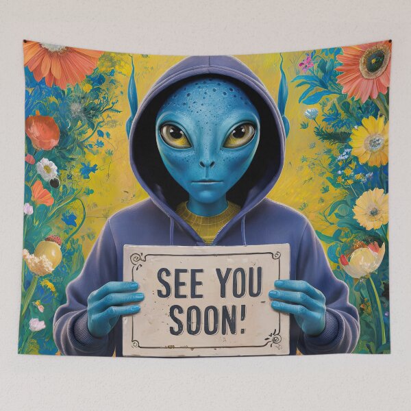 Item preview, Alien placard designed and sold by Colin Bentham.