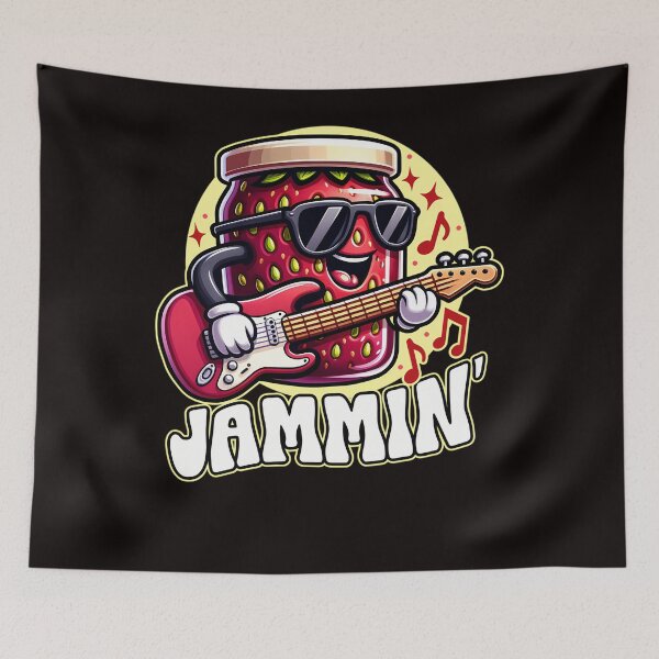 Item preview, Strawberry Jam Jammin designed and sold by OraHaley.