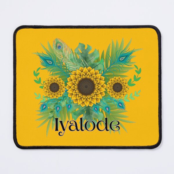 Item preview, Iyalode Goddess Sunflowers designed and sold by artbyomega.