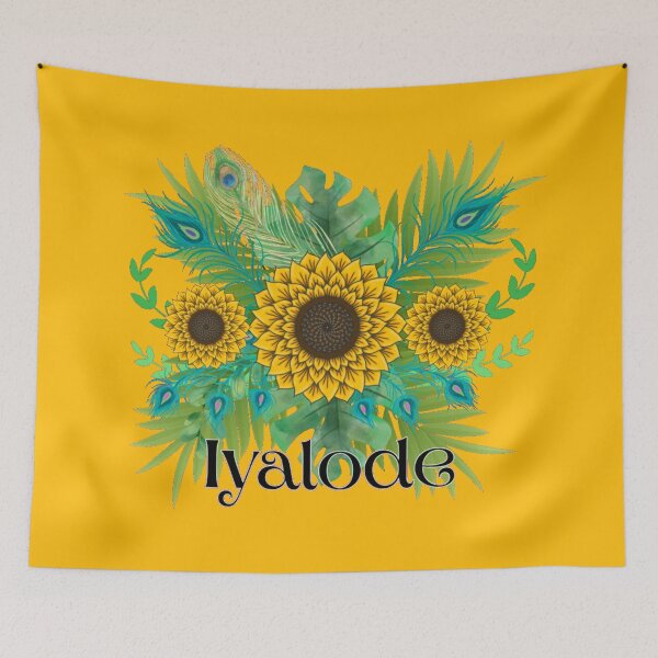 Item preview, Iyalode Goddess Sunflowers designed and sold by artbyomega.