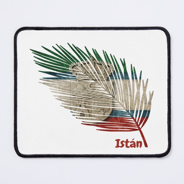 Item preview, Abstract Flag of Istan – Feather Shape Design designed and sold by ArteJorge48.