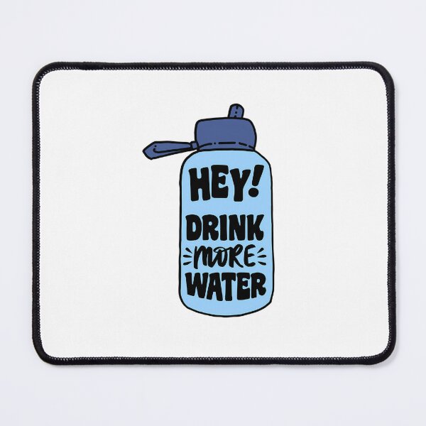 Item preview, Drink More Water Water Bottle designed and sold by OraHaley.