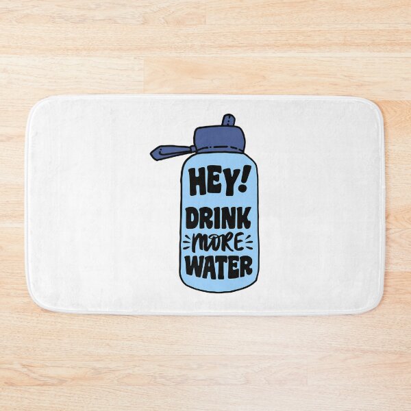 Item preview, Drink More Water Water Bottle designed and sold by OraHaley.