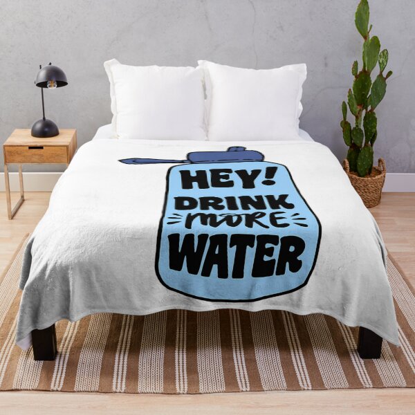 Item preview, Drink More Water Water Bottle designed and sold by OraHaley.