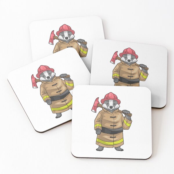 Item preview, Badger Firefighter Axe Fire department designed and sold by Snabdesign84.