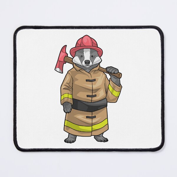 Item preview, Badger Firefighter Axe Fire department designed and sold by Snabdesign84.