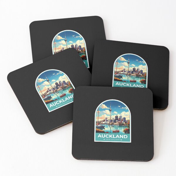 Item preview, Auckland New Zealand Sticker designed and sold by TulipaGraphics.