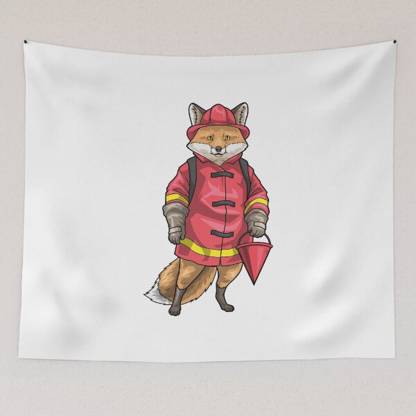 Item preview, Fox Firefighter Fire helmet Fire department designed and sold by Snabdesign84.