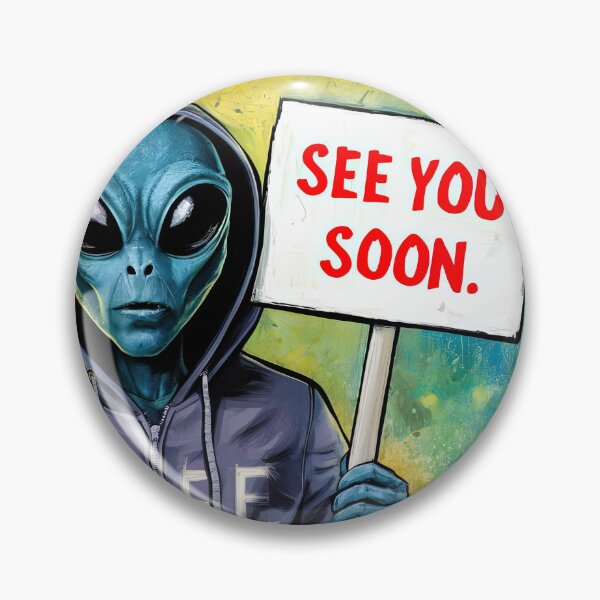 Item preview, Alien placard designed and sold by Colin Bentham.