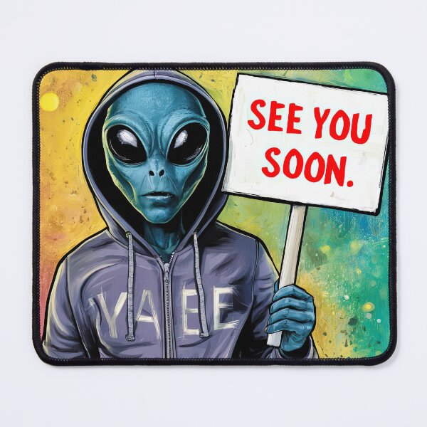 Item preview, Alien placard designed and sold by Colin Bentham.