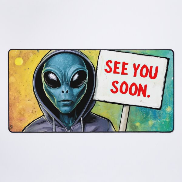 Item preview, Alien placard designed and sold by Colin Bentham.