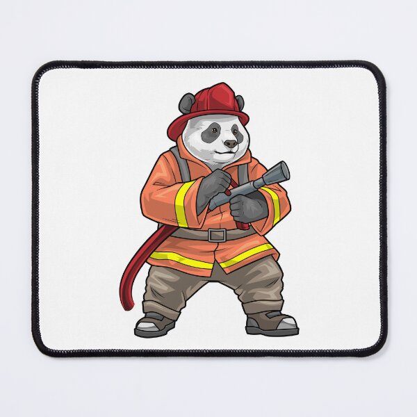 Item preview, Panda Firefighter Fire hose Fire department designed and sold by Snabdesign84.