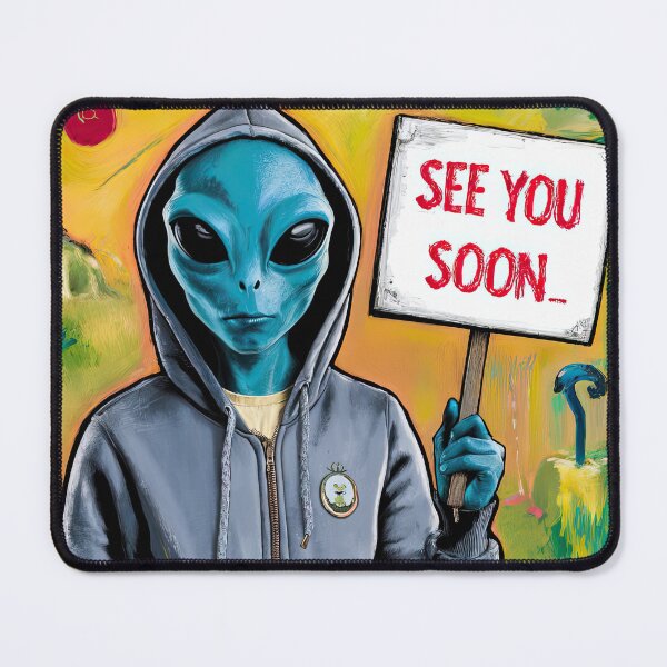 Item preview, Alien placard designed and sold by Colin Bentham.