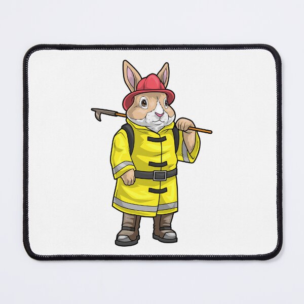 Item preview, Rabbit Firefighter Pike pole Fire department designed and sold by Snabdesign84.