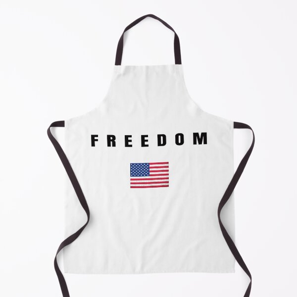 Item preview, Freedom Black Text Minimalist Design with American Flag Bold Typography Graphic designed and sold by chris-ellis-art.