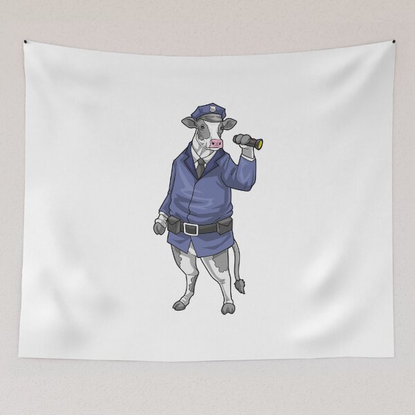 Item preview, Cow Cop Flashlight Police designed and sold by Snabdesign84.