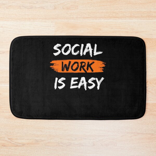 Item preview, Social Work Is Easy Funny For Dad For Mom designed and sold by OraHaley.