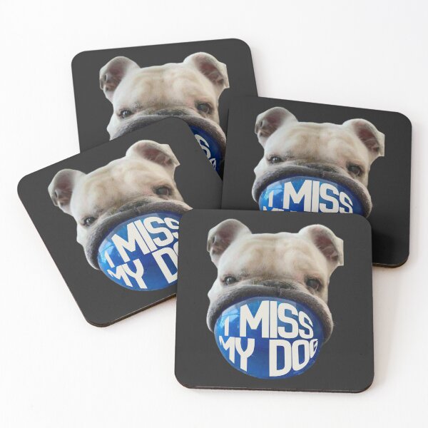 Aperçu de l'œuvre Mon chien me manque créée et vendue par Spring Things.