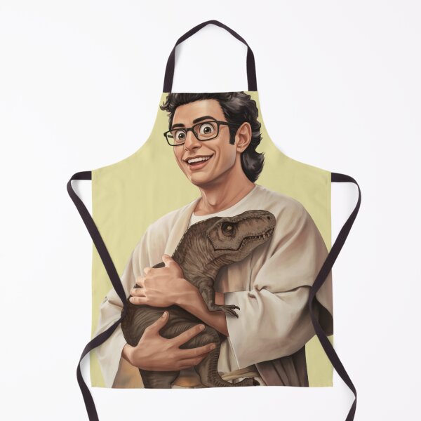 Item preview, Jeff Goldblum and a Dinosaur designed and sold by MattBStickers.