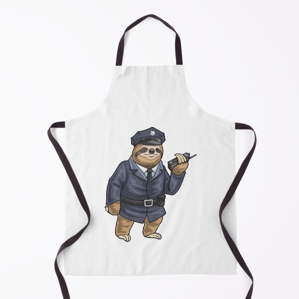 Item preview, Sloth Cop Microphone Police designed and sold by Snabdesign84.