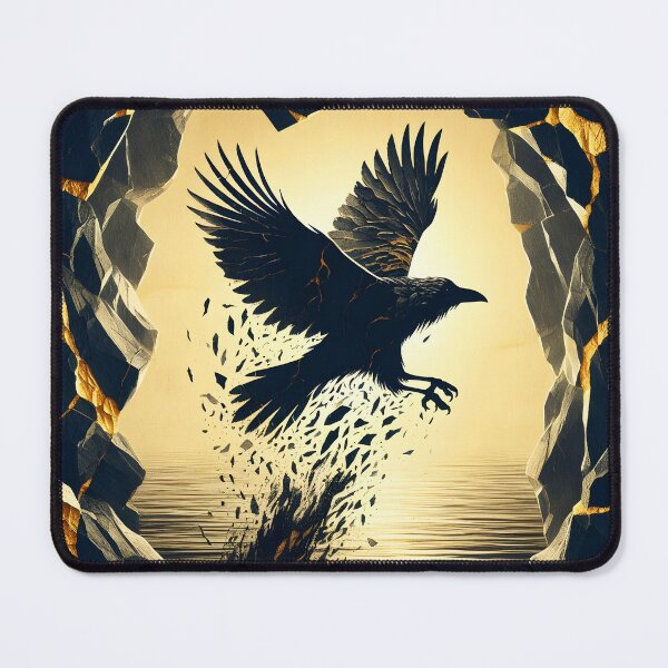 Item preview, Torn Paper Raven, Ai Generated Art  designed and sold by ACC .