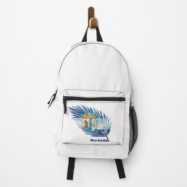 Item preview, Abstract Flag of Marbella – Feather Shape Design designed and sold by ArteJorge48.