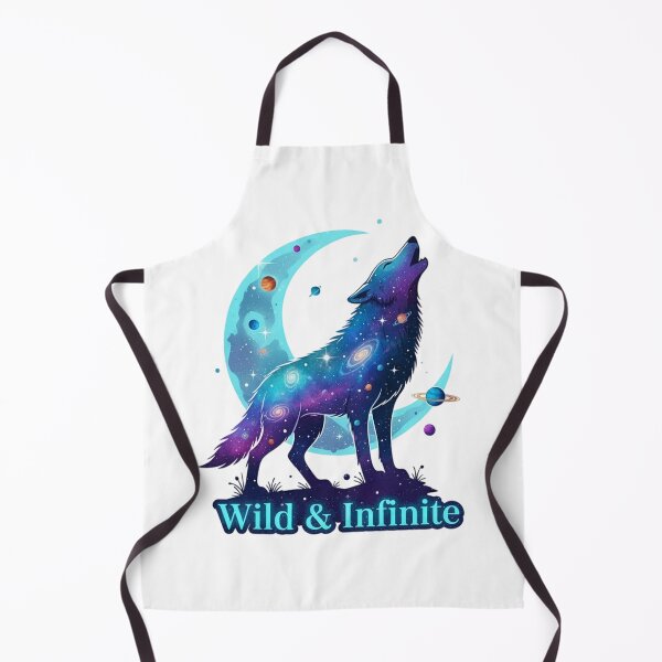 Item preview, Wild & Infinite – Cosmic Wolf Galaxy Design designed and sold by SaicoGN.