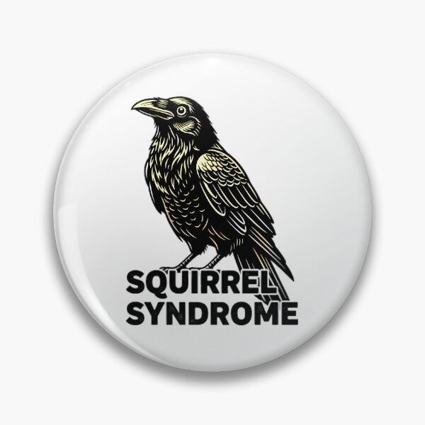 Item preview, Squirrel Syndrome Crow designed and sold by By:MarcinK.