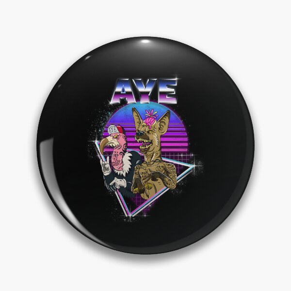 Item preview, Aye - Tatooed Hyena And Vulture Doing Some New Generation Trap Rap designed and sold by HAYLEECARL.