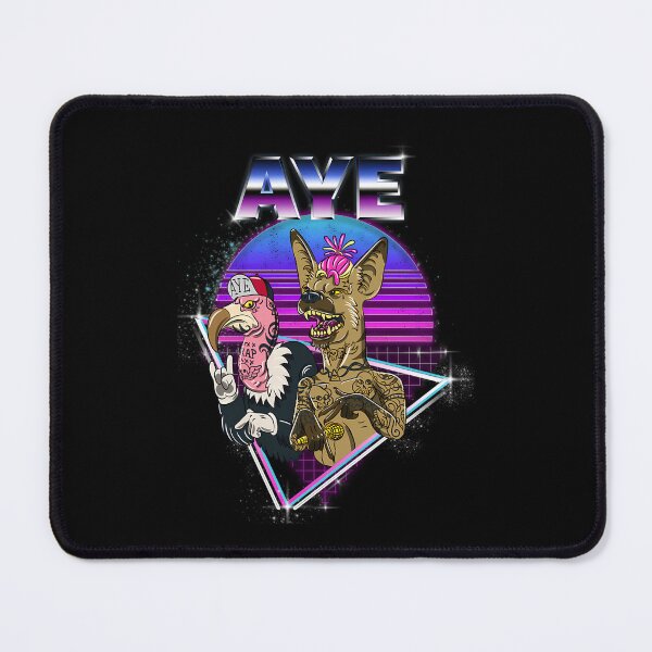 Item preview, Aye - Tatooed Hyena And Vulture Doing Some New Generation Trap Rap designed and sold by HAYLEECARL.