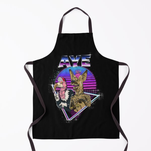 Item preview, Aye - Tatooed Hyena And Vulture Doing Some New Generation Trap Rap designed and sold by HAYLEECARL.