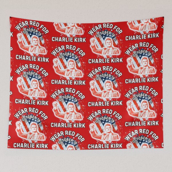 Item preview, Wear Red For Charlie Kirk designed and sold by WoodburyLake.