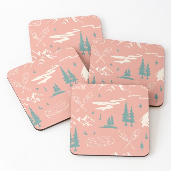 Item preview, Outdoors Kayaking Landscape Pattern designed and sold by Farissa Designs.