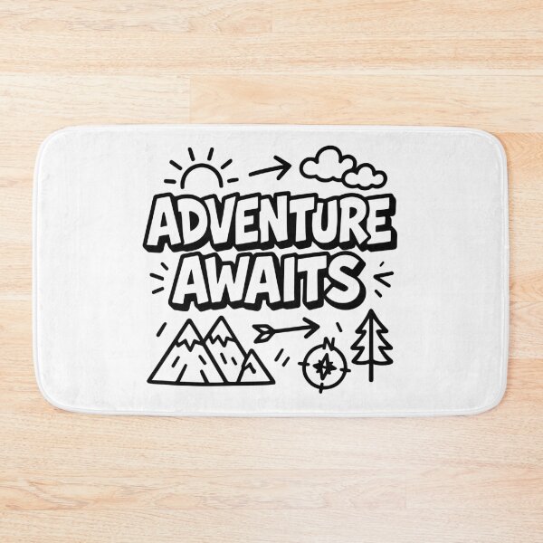 Item preview, adventure awaits graffiti designed and sold by Meemaart.