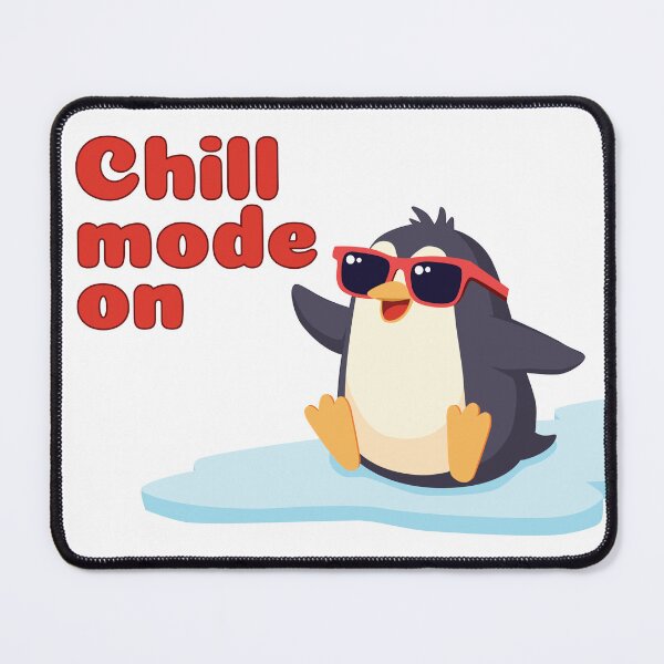 Artikelvorschau, Chill Mode On – Lustiger Pinguin mit Sonnenbrille entworfen und verkauft von Sengakuji.