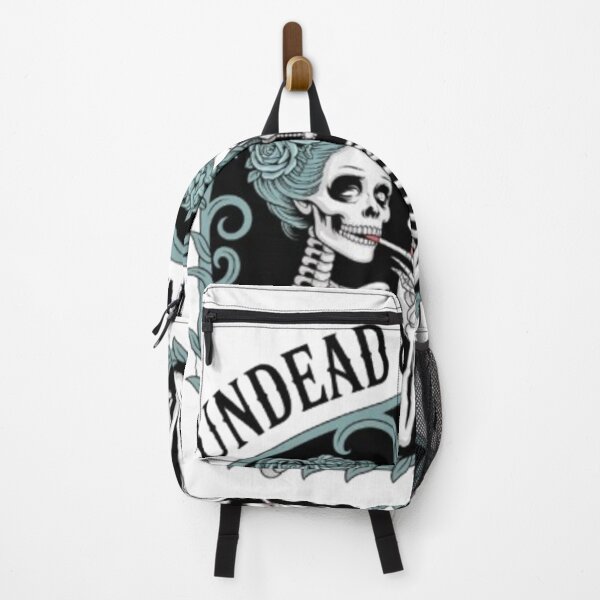 Artikelvorschau, Undead & Unstoppable – Gothic Skeleton Ladies Shirt entworfen und verkauft von Antik by Schulz.