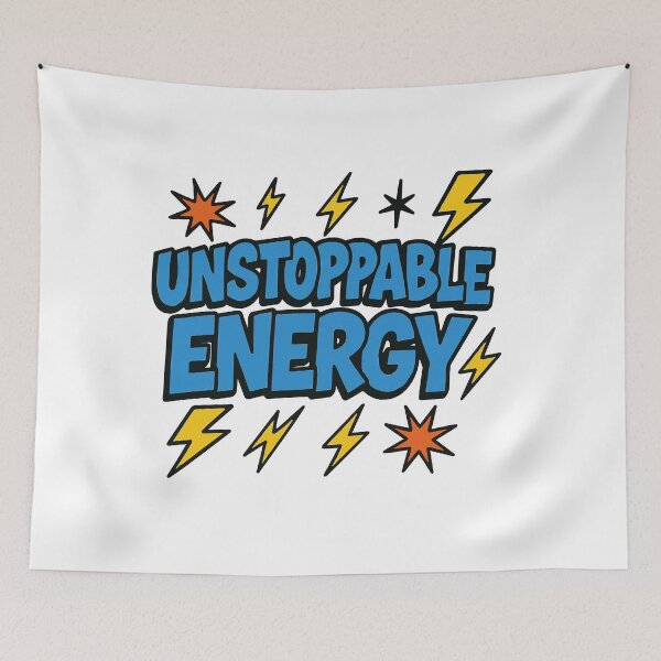 Item preview, unstoppable quote graffiti typography designed and sold by Meemaart.