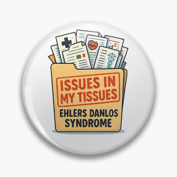 Item preview, Funny Medical Folder Chaos for EDS Awareness designed and sold by FLARE.