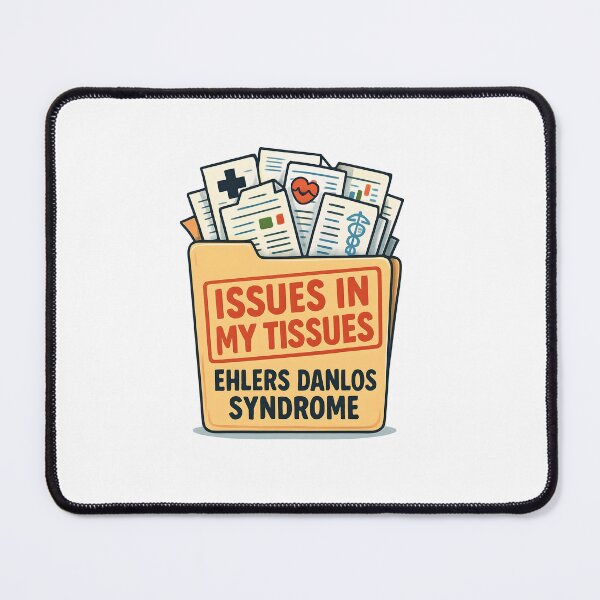 Item preview, Funny Medical Folder Chaos for EDS Awareness designed and sold by FLARE.