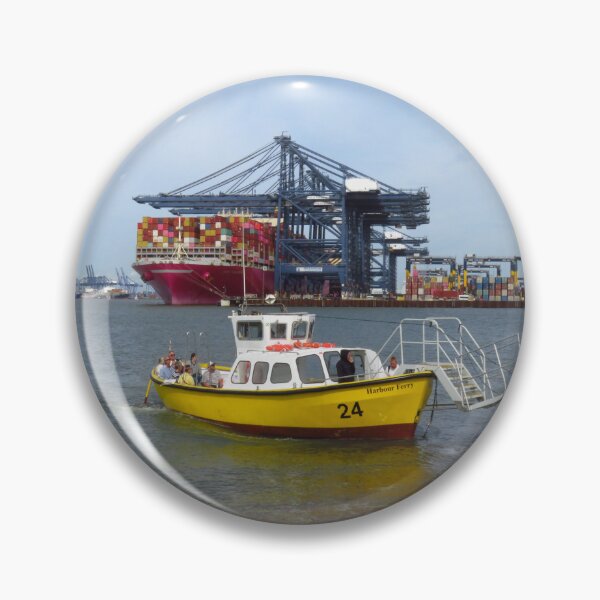 Item preview, Harbour Ferry & Pink Container Ship designed and sold by wiggyofipswich.
