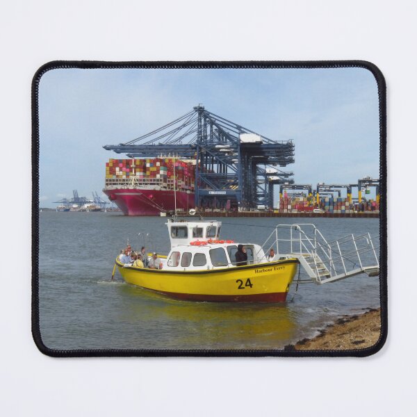 Item preview, Harbour Ferry & Pink Container Ship designed and sold by wiggyofipswich.