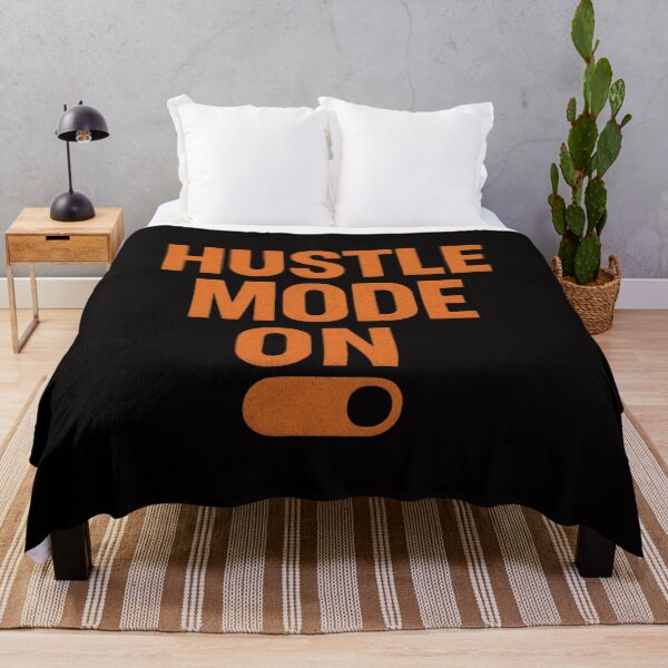 Item preview, HUSTLE MODE ON - slogan designed and sold by PROJEKT CERTPRO.