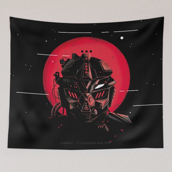 Item preview, mean dark cyborg designed and sold by 7115.