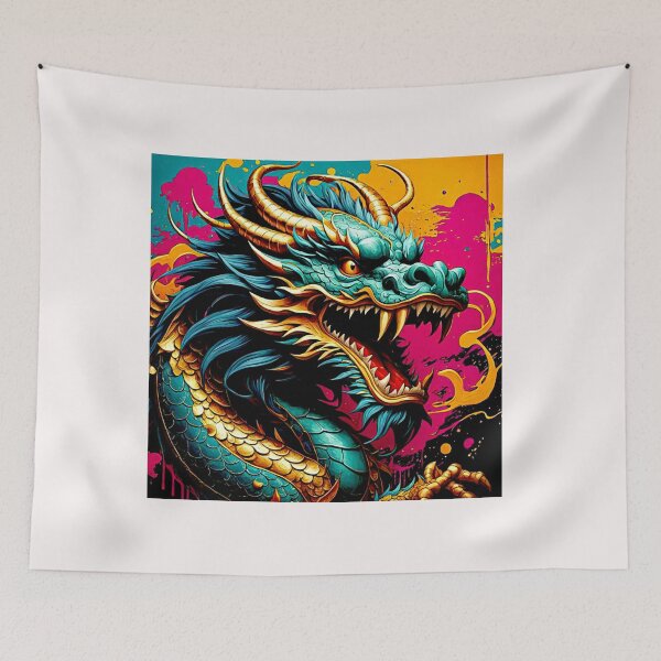Item preview, The Colorful Myth of the Dragon #1 designed and sold by Helios Be. Lavsh.