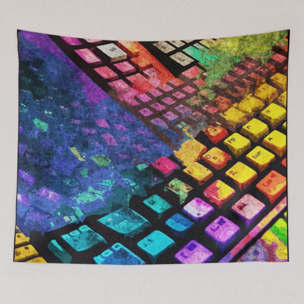Item preview, Abstract keyboard designed and sold by kinpirks.